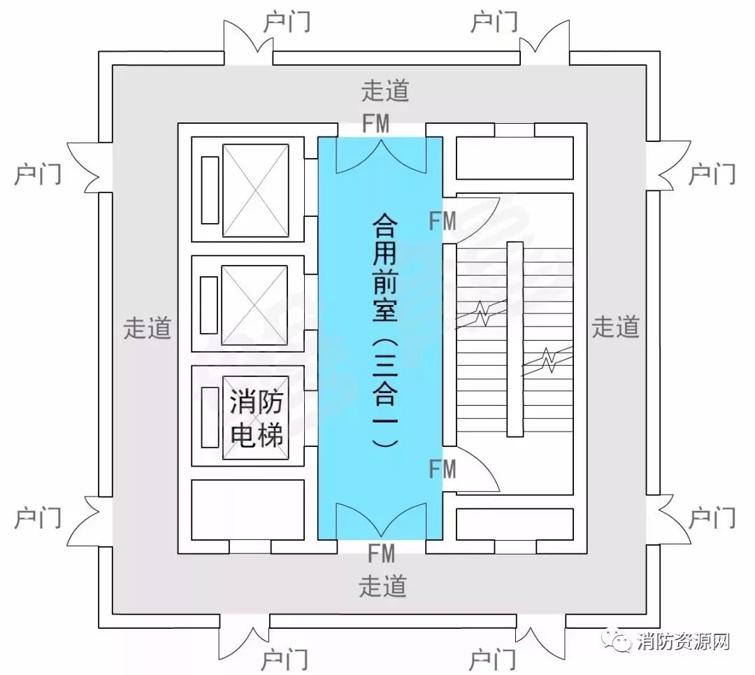 家庭安全出口示意图图片